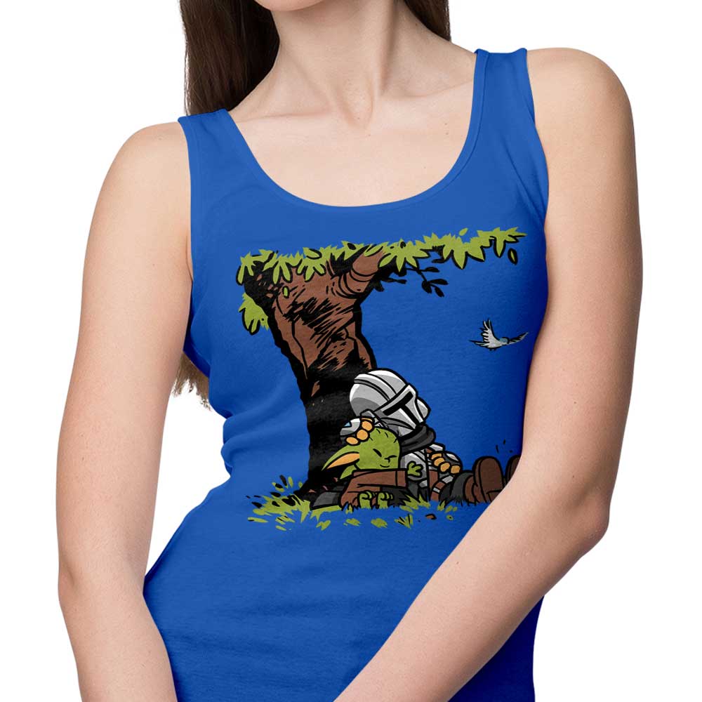 AlbertoCubatas Baby Nap Comfortable Unisex and Women's Tank Tops