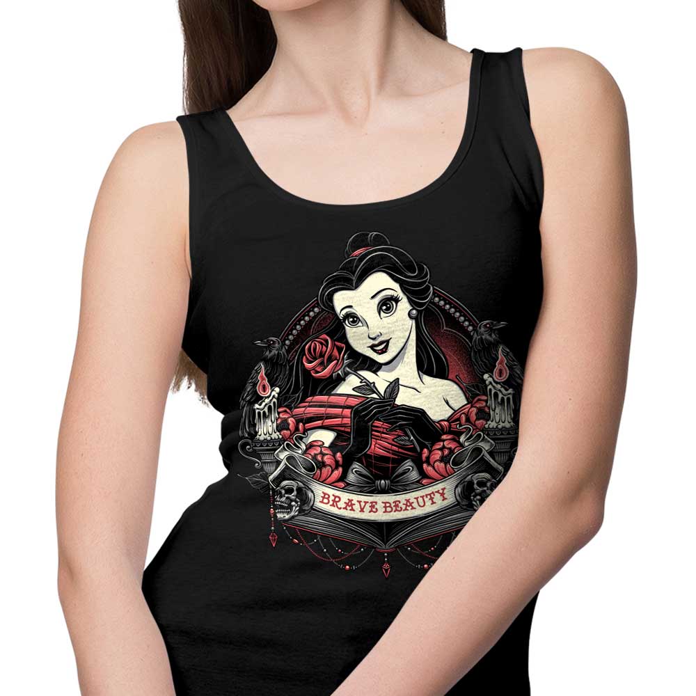 Brave Beauty Stylish Tank Top by Glitchygorilla
