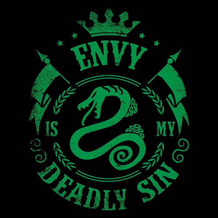 Typhoonic Art's Envy Themed Comfortable Men's/Unisex & Women's Tank Tops