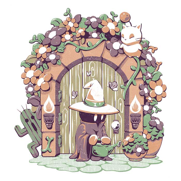 Fantasy Garden-themed Women's Tank Top