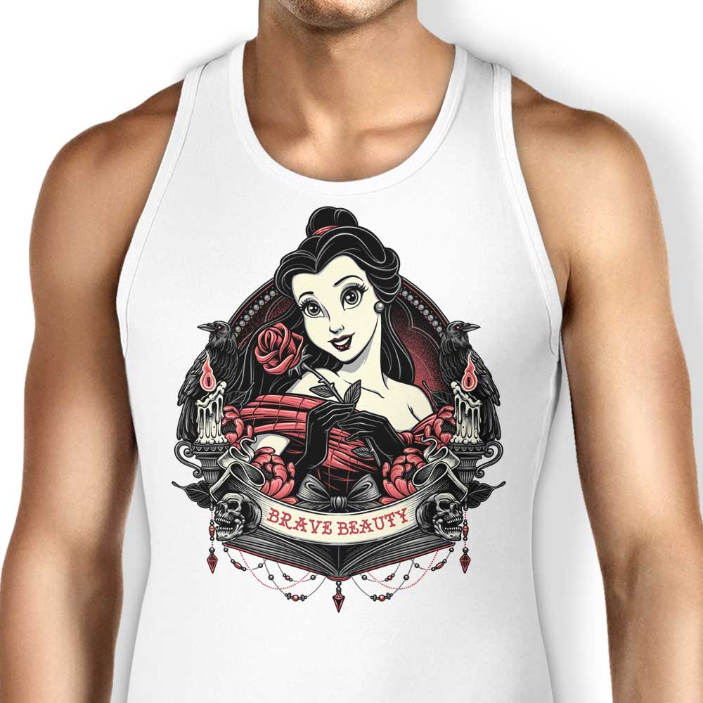 Brave Beauty Stylish Tank Top by Glitchygorilla