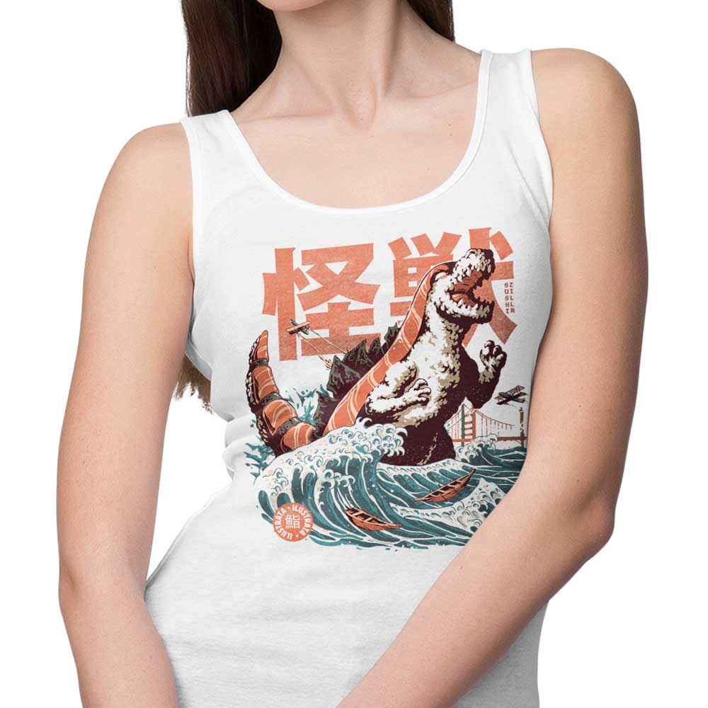Ilustrata's Epic Sushizilla Tank Top - A Must - Have Style
