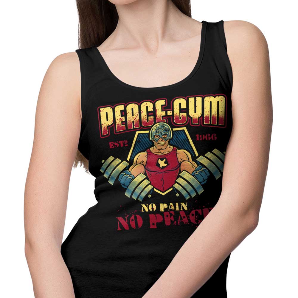 Comfortable Peace Gym Unisex and Women's Tank Tops