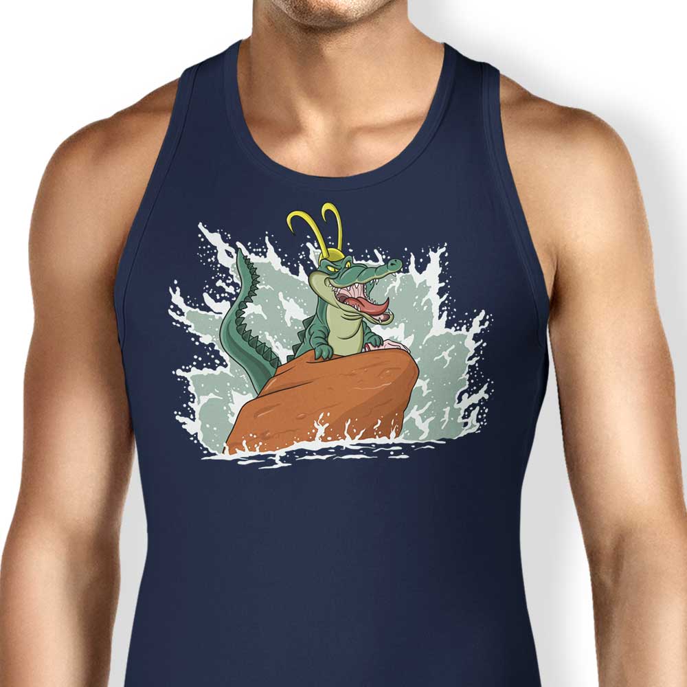 MarianoSan's The Little Alligator Men's and Women's Comfortable Tank Tops