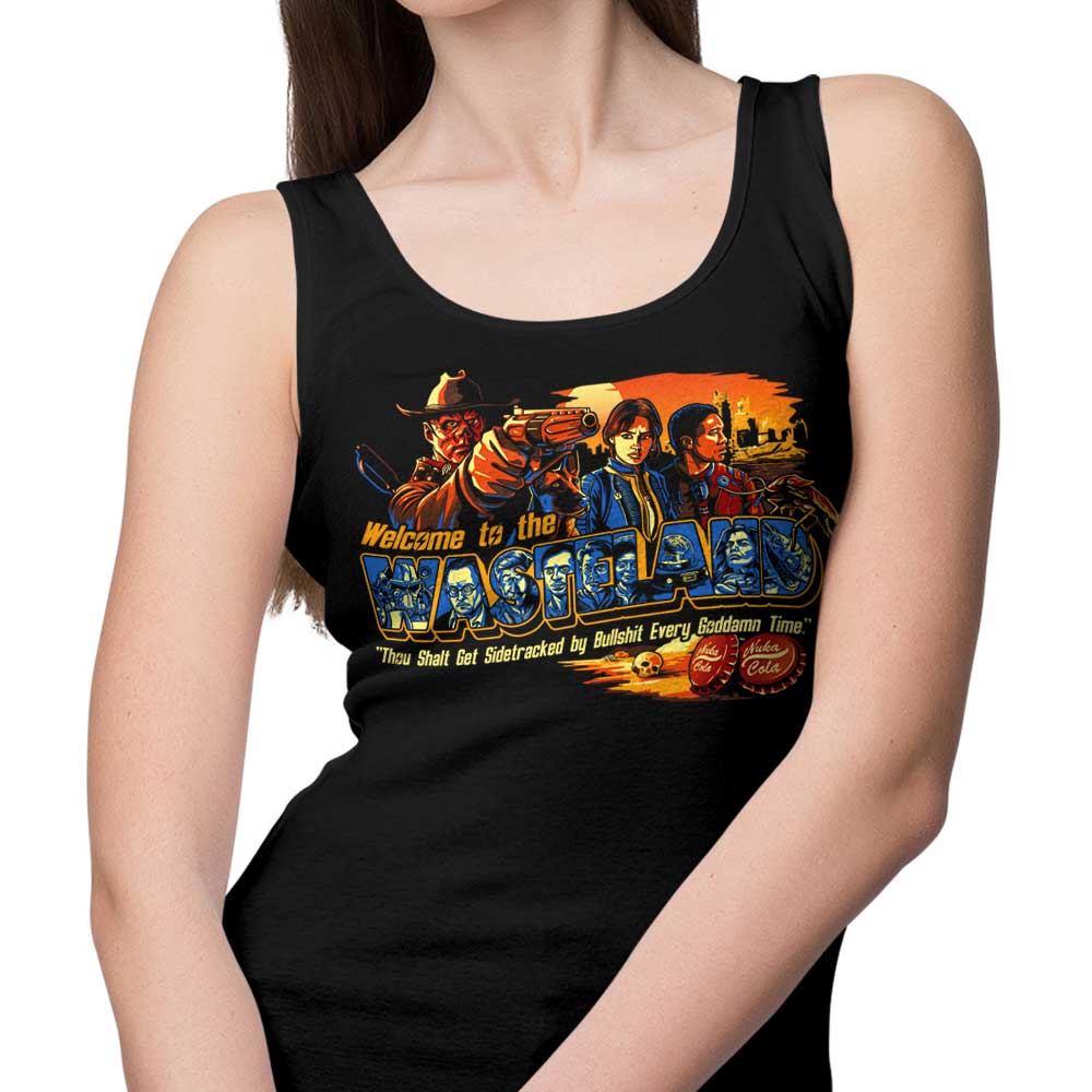 Welcome to the Post - Apocalyptic Wasteland Men's Tank Top