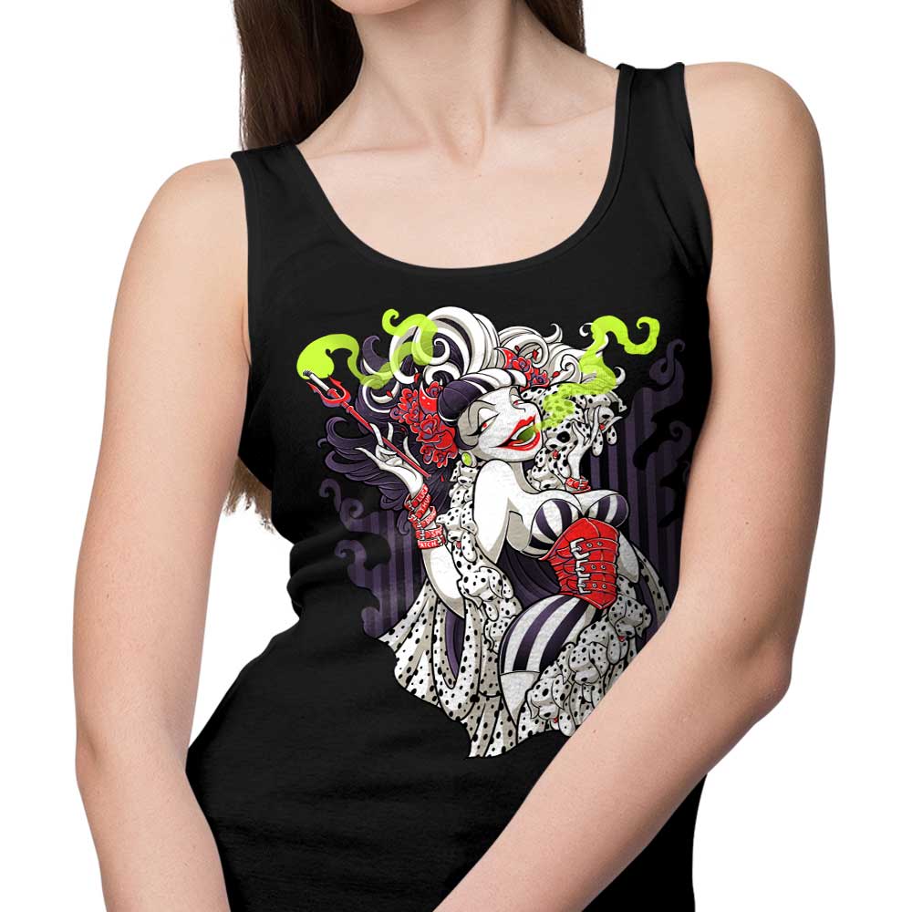 Jehsee's Soft and Comfortable Cruella de Mon Tank Tops for Men and Women