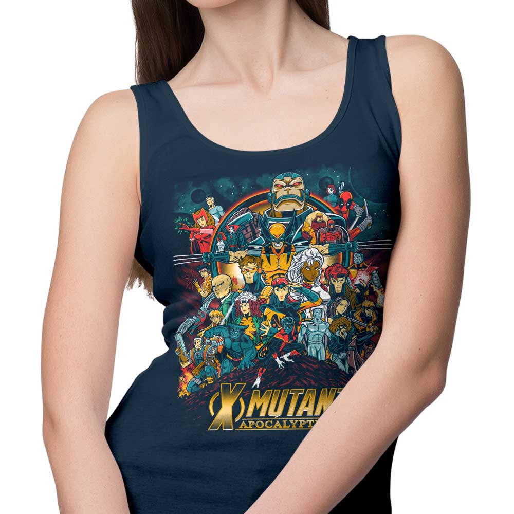 Apocalyptic War Themed Men's Tank Top for Battle - Ready Style