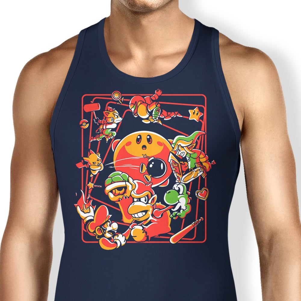 Sketchdemao's Smash Buddies Tank Top for Fashion Lovers