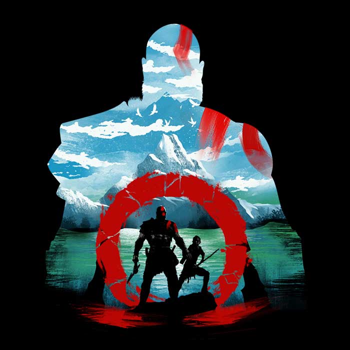 Dandingeroz's God Silhouette Comfortable Tank Top for Men and Women
