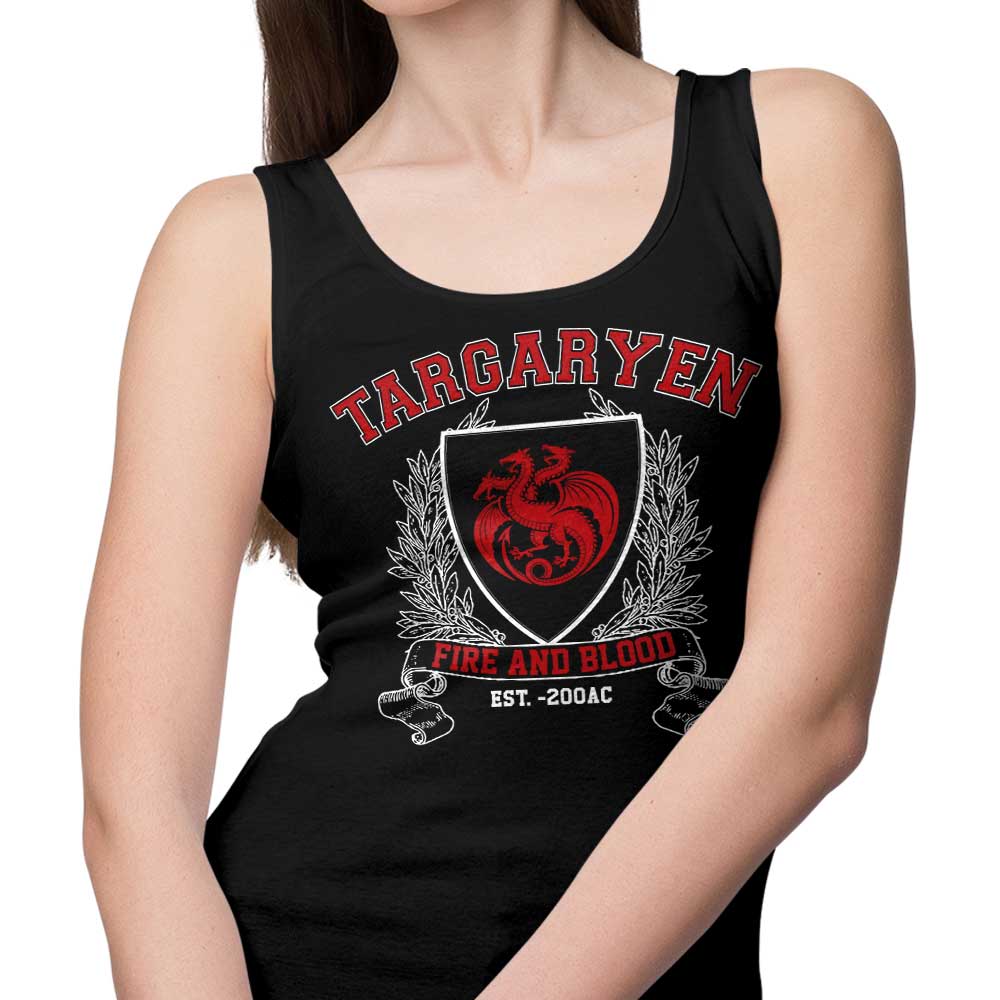 Comfortable Digital Phoenix Targaryen University Tank Tops for Men and Women