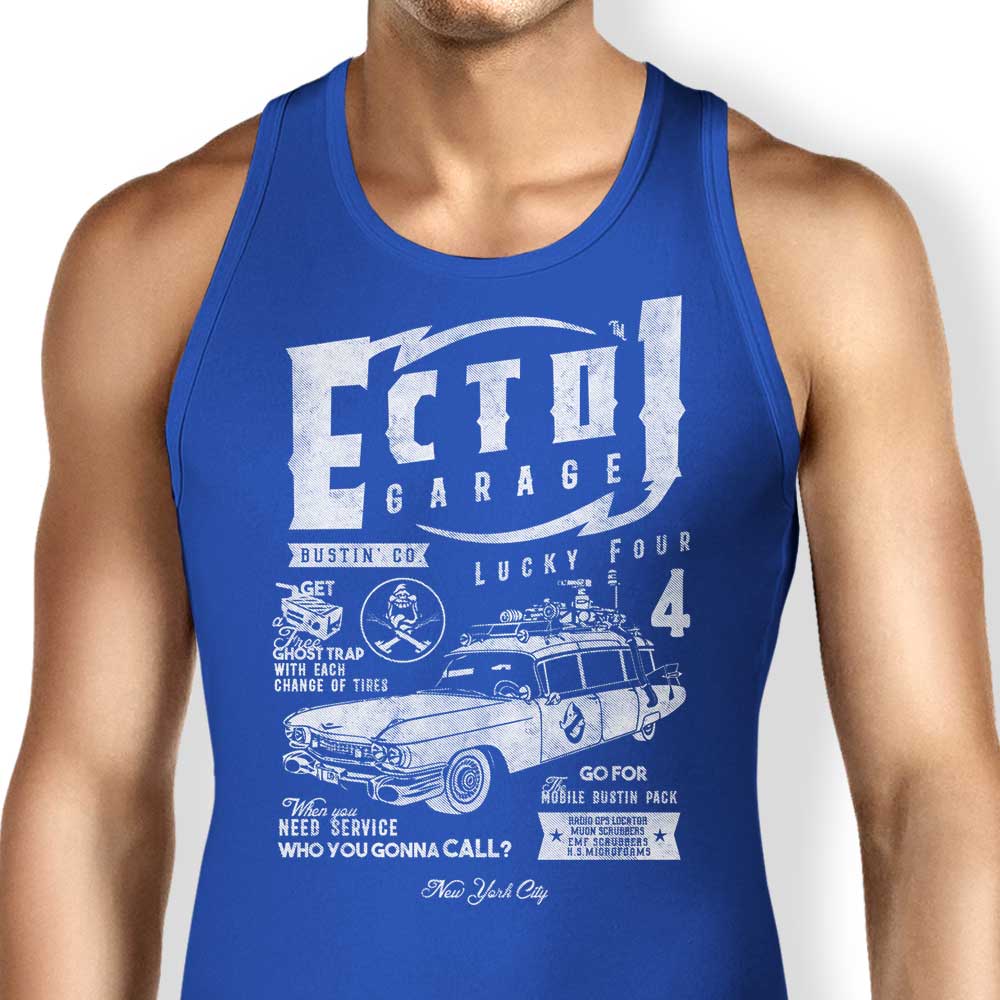 Stylish Ecto-1 Garage Inspired Tank Top for Trendy Wear