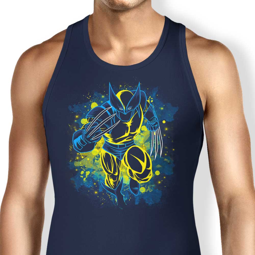 Soulkr's Inked Adamantium Comfortable Men's/Unisex and Women's Tank Tops