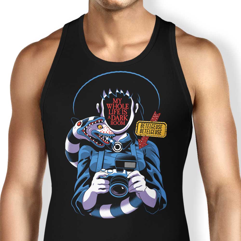 Jorge Tirado's 'Life is a Dark Room' Stylish Tank Top for Men and Women