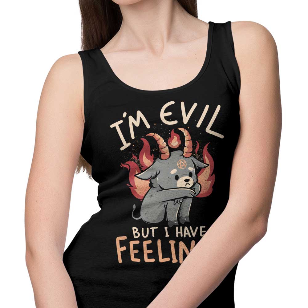 Stylish 'But I Have Feelings' Tank Top from Edu.ely