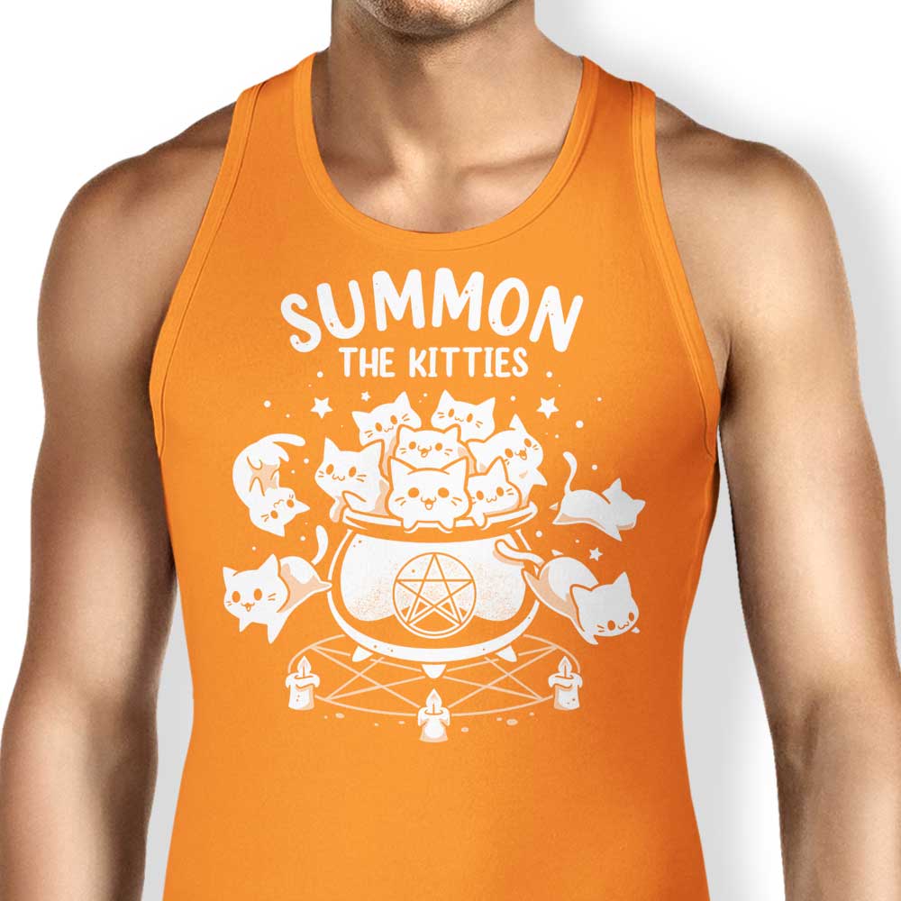 Snouleaf's Inviting Kitty-themed Tank Top
