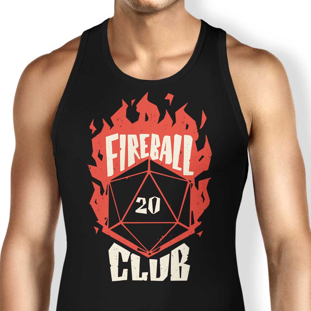 Studio Mootant's Fireball Club Men's and Women's Comfortable Tank Tops