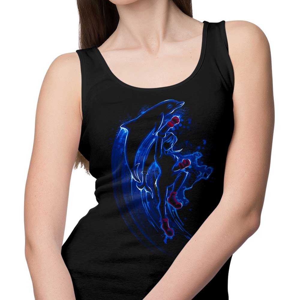 No Limits Dolphin Men's and Women's Unisex Comfortable Tank Top