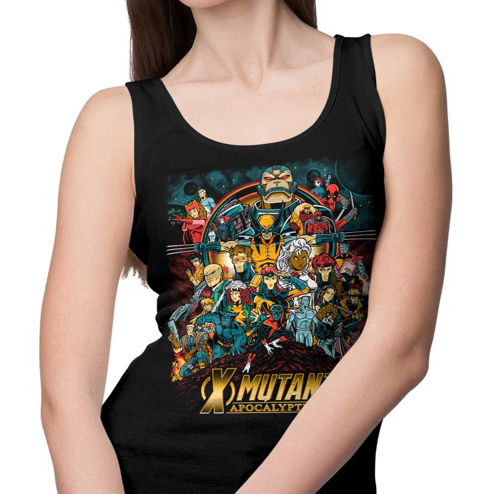 Apocalyptic War Themed Men's Tank Top for Battle - Ready Style