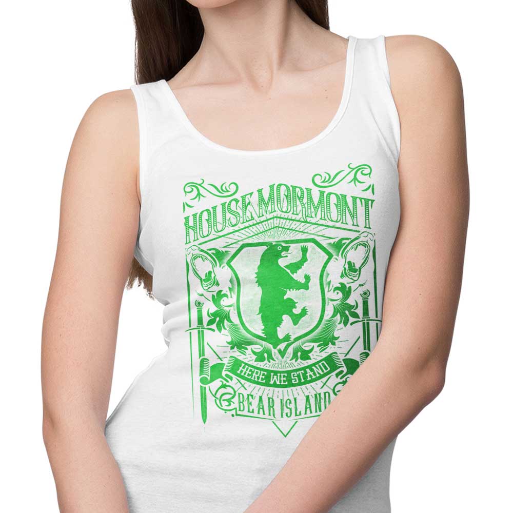 Retro Bear-themed Men's and Women's Unisex Tank Top