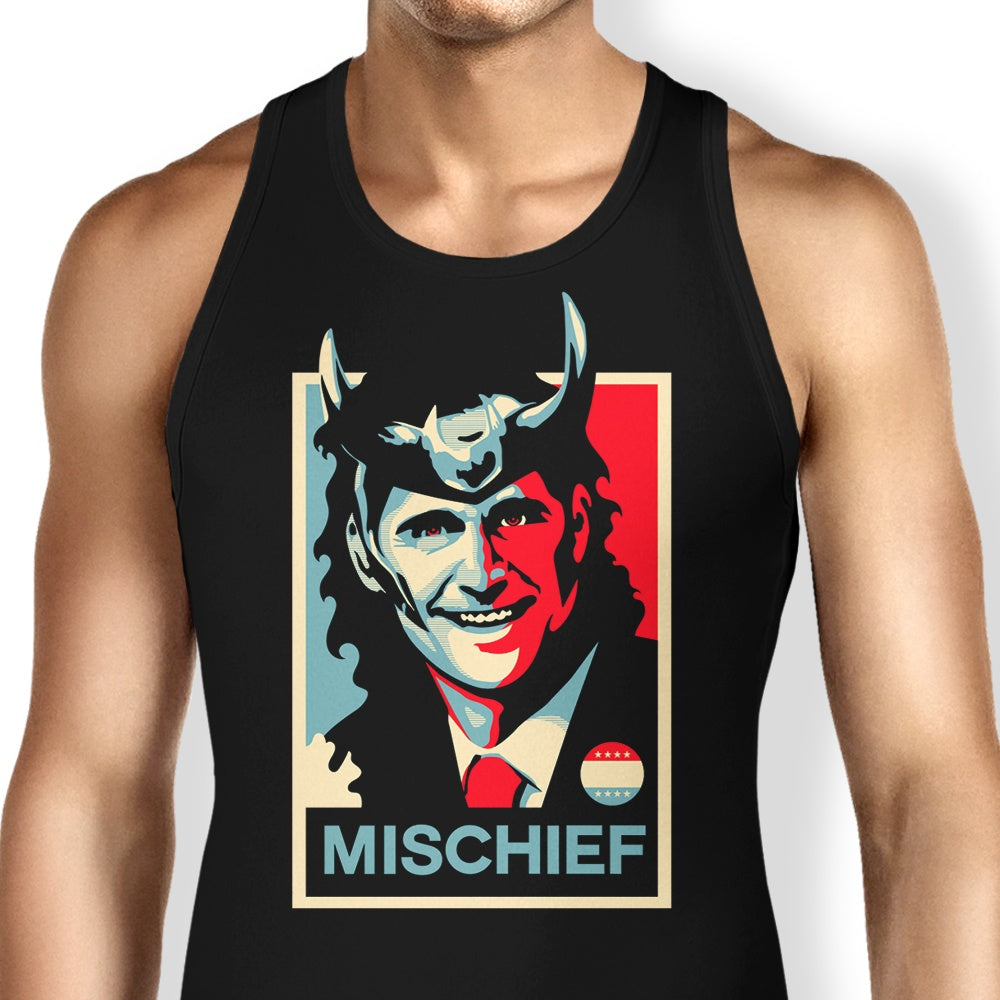 Demonigote's Comfortable and Lightweight Mischief Tank Tops for Men and Women