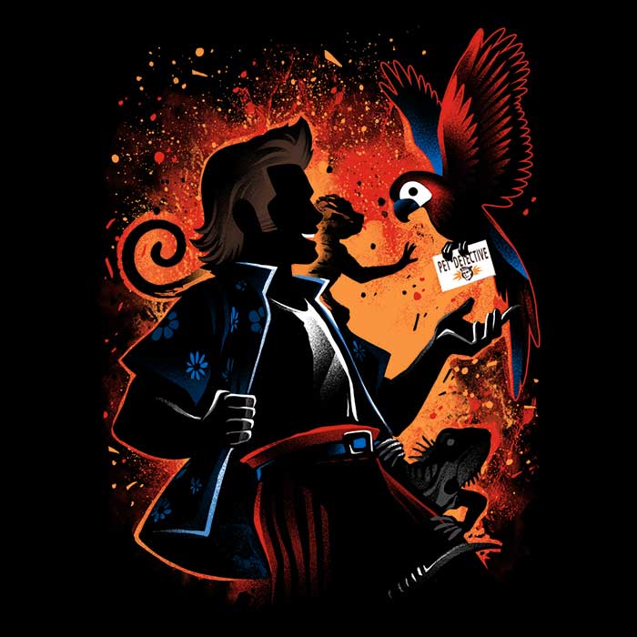 Pet Detective-themed Tank Top for Casual Wear