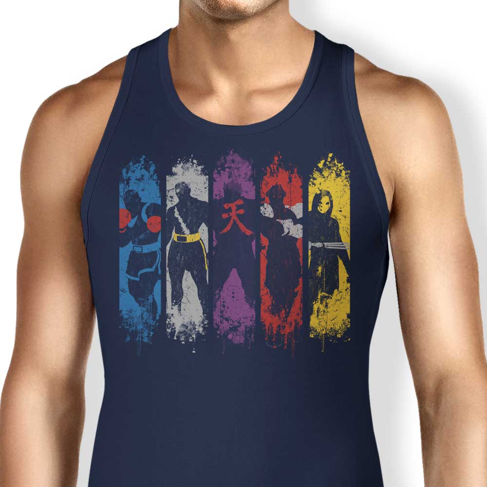 Skullpy's Soft and Comfortable Shadow Villains Tank Tops for Men and Women