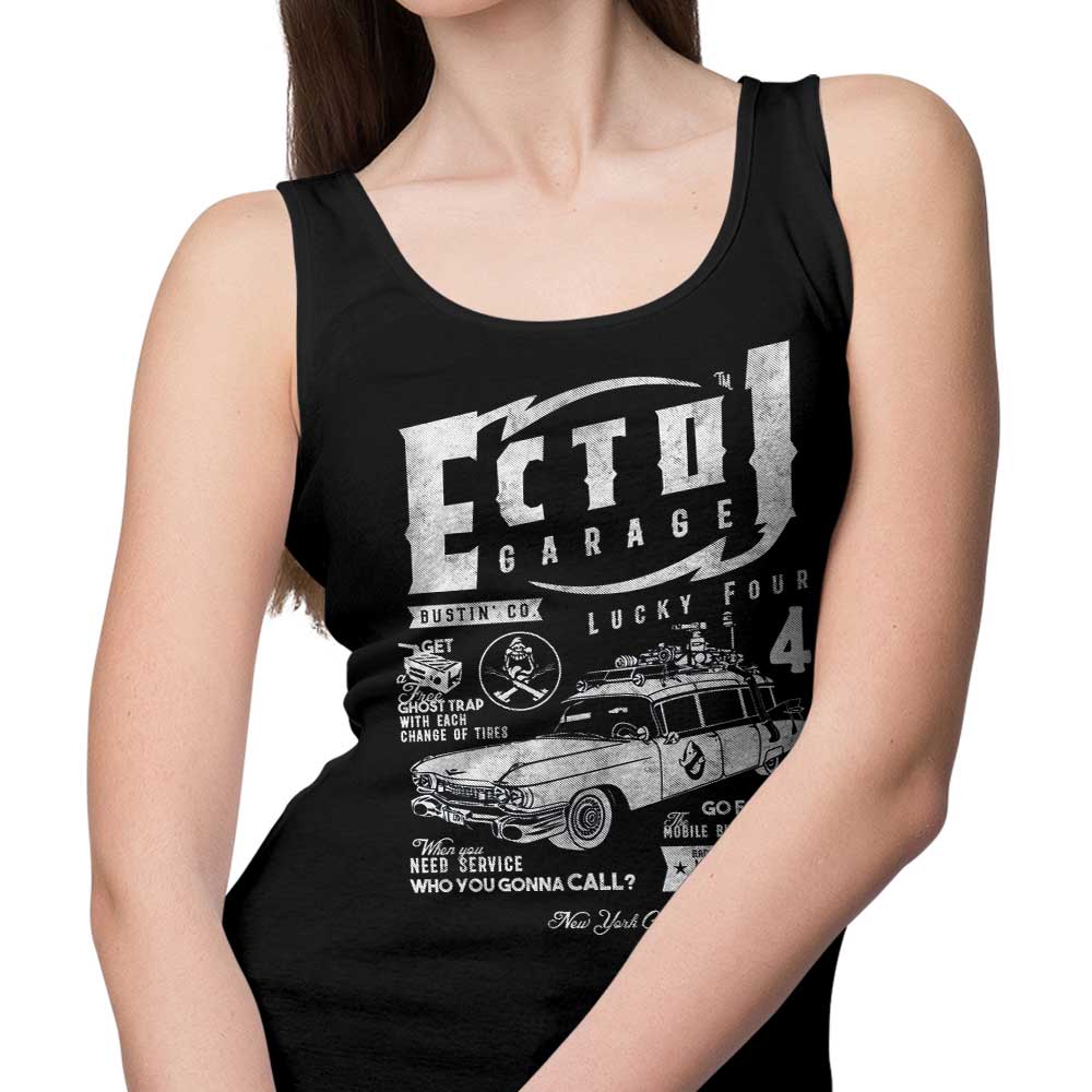 Stylish Ecto-1 Garage Inspired Tank Top for Trendy Wear
