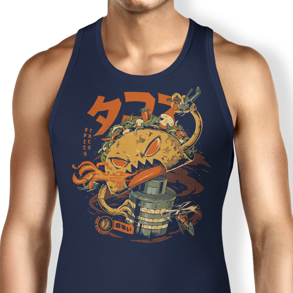 Spicy Taco Kaiju Stylish Men's Tank Top