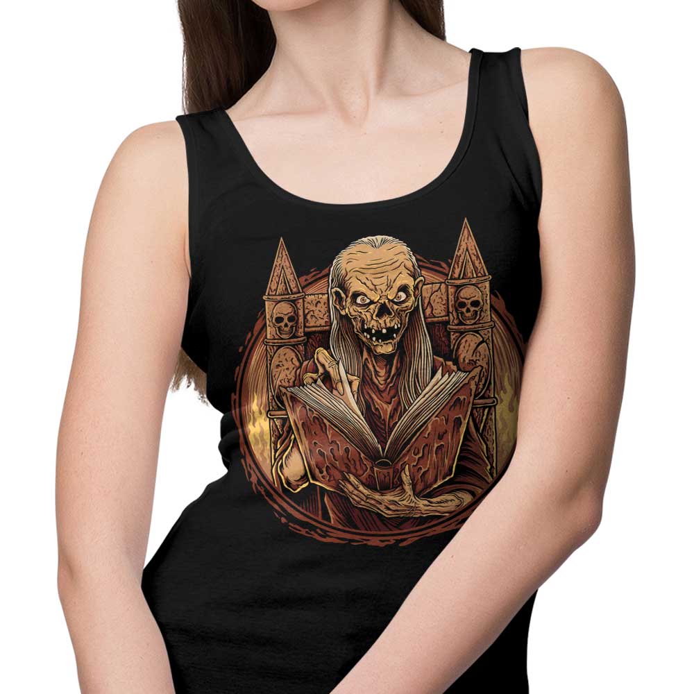 Enigmatic Cryptic Tales Tank Top for Trendy Wear