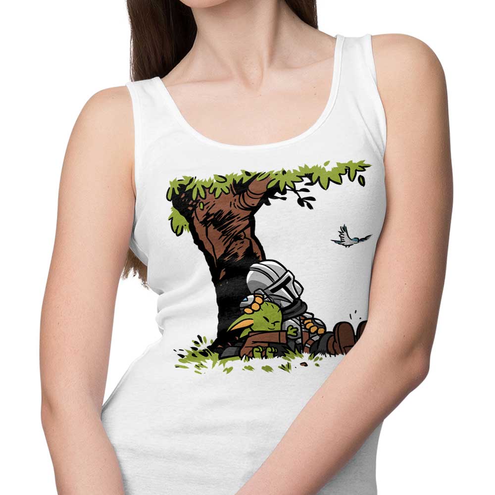 AlbertoCubatas Baby Nap Comfortable Unisex and Women's Tank Tops