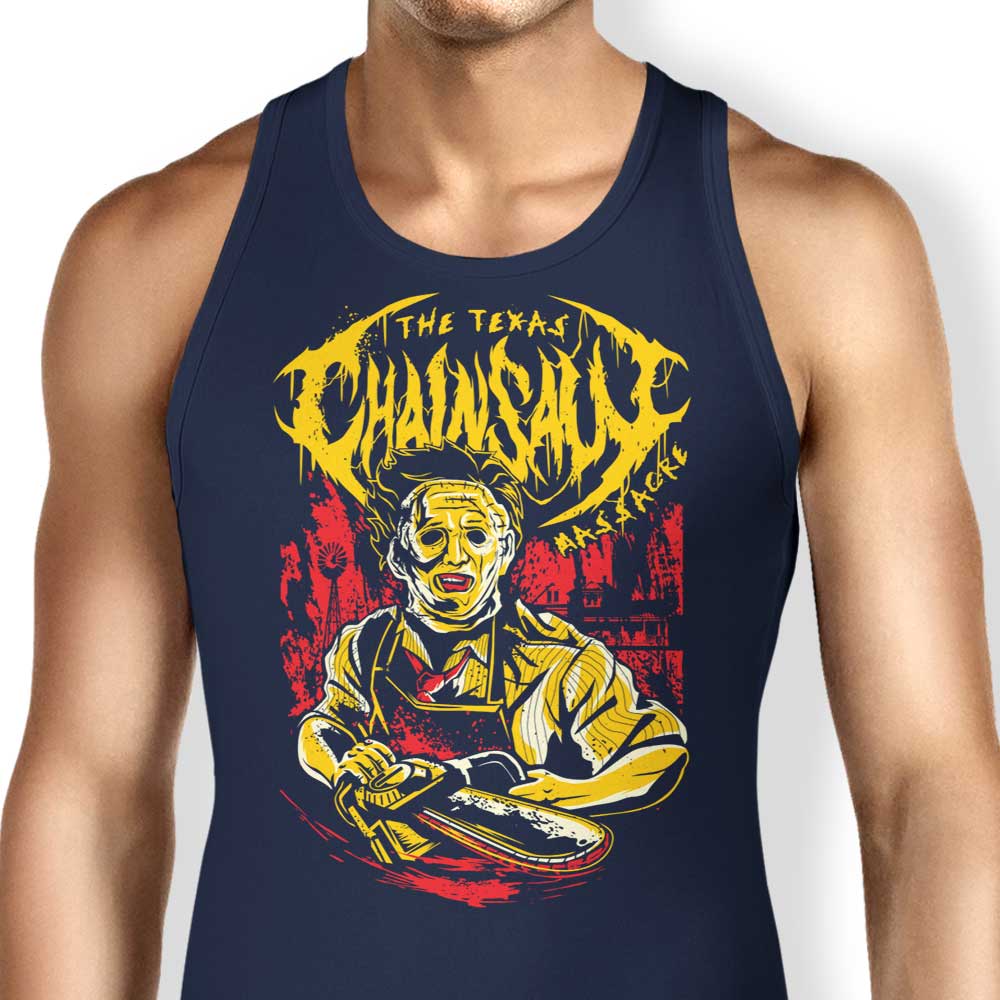 Comfortable Chainsaw Album - Men's & Women's Tank Tops