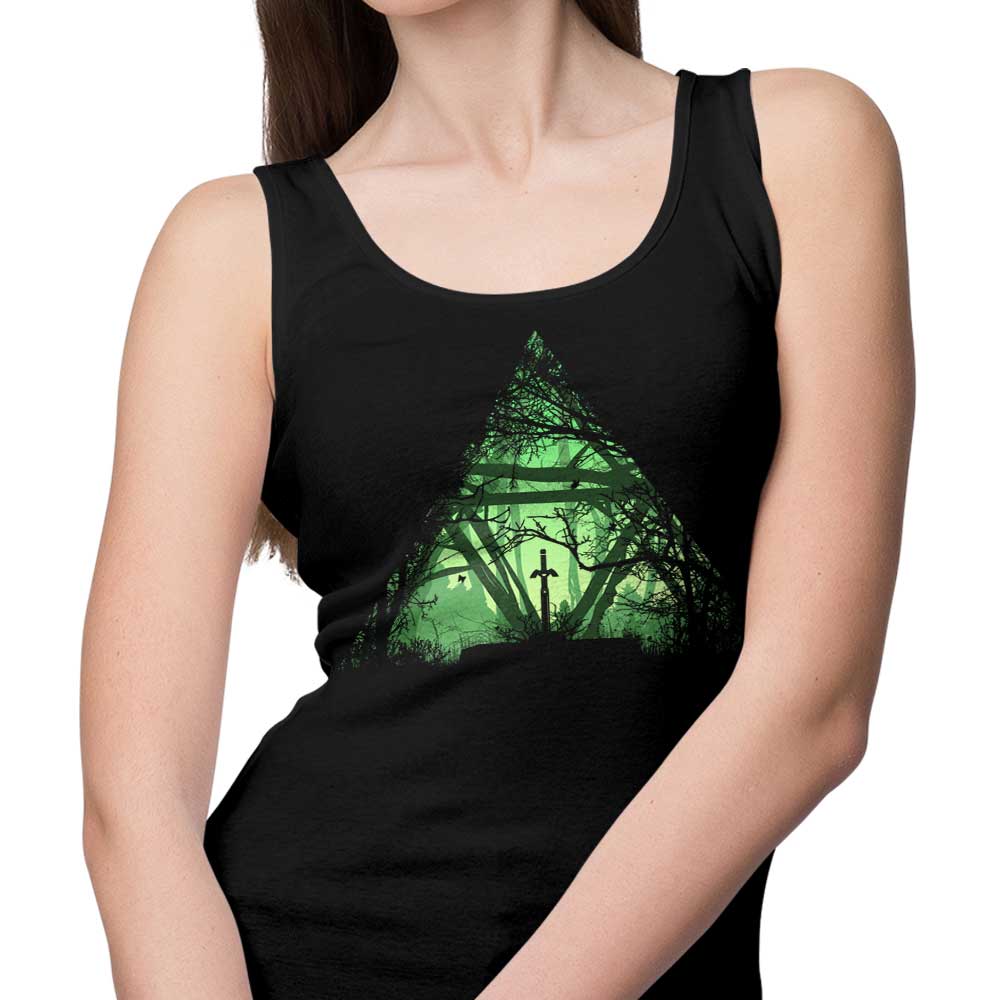 Tree Force Men's Athletic Tank Top by Donnie Illustrations