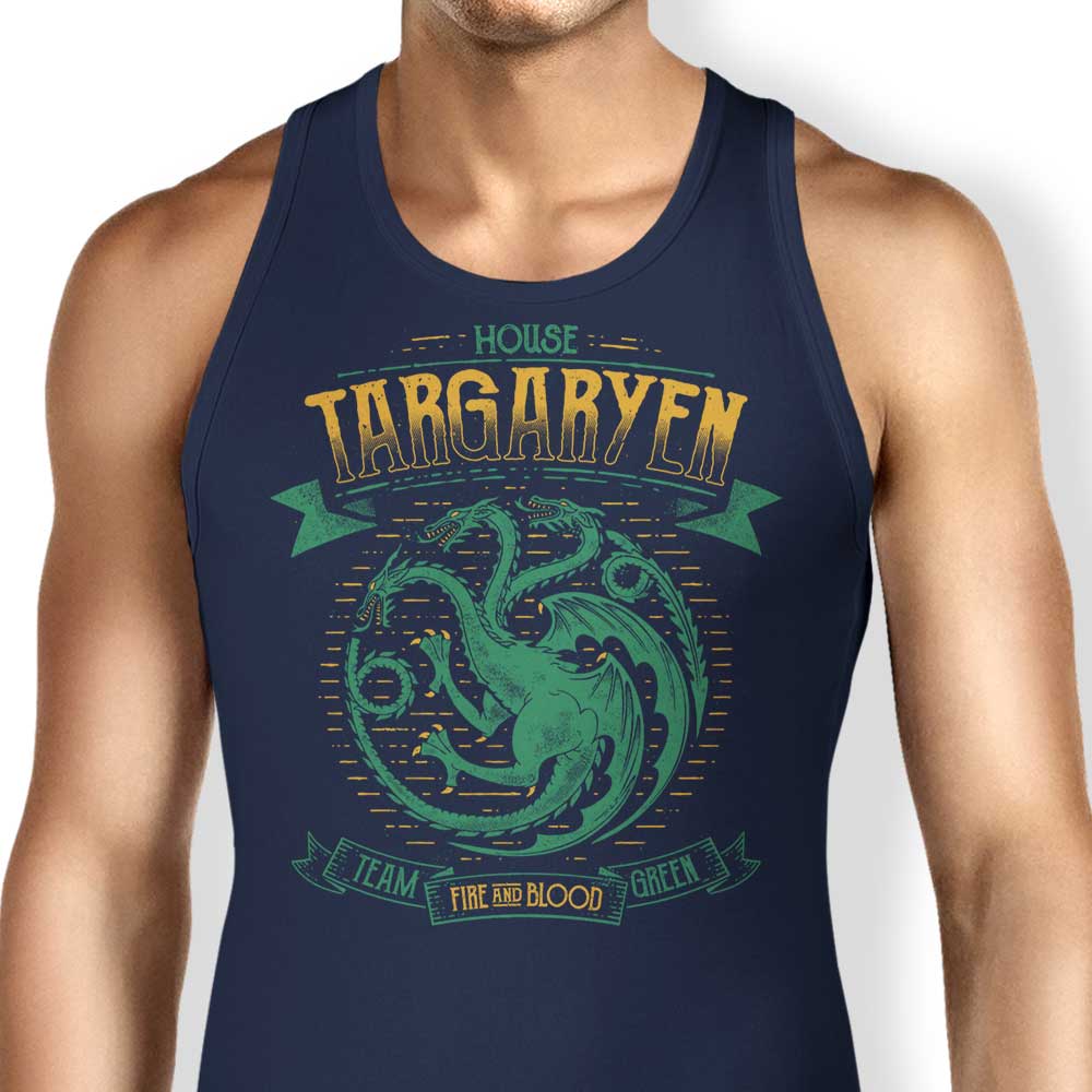 Team Green Stylish Tank Top from Teesgeex