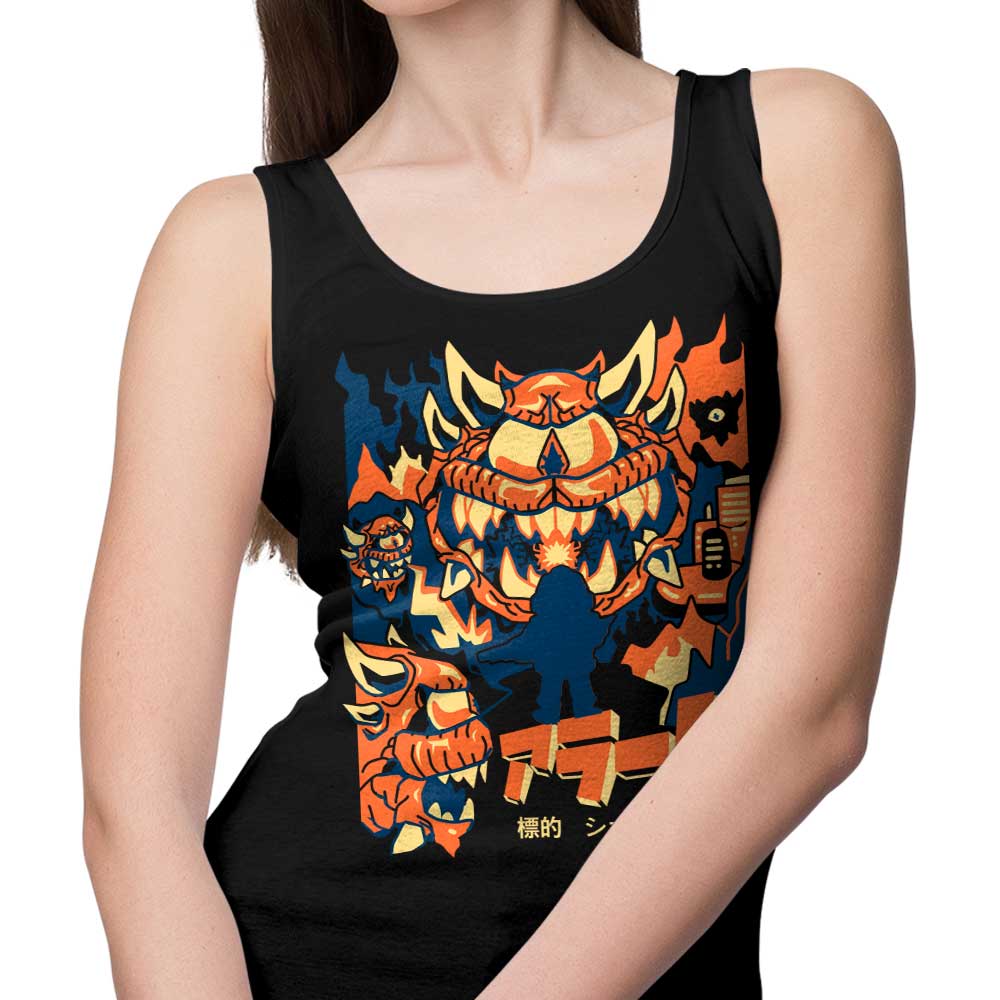 Comfortable Sketchdemao 'Surrounded' Men's/Unisex and Women's Tank Tops