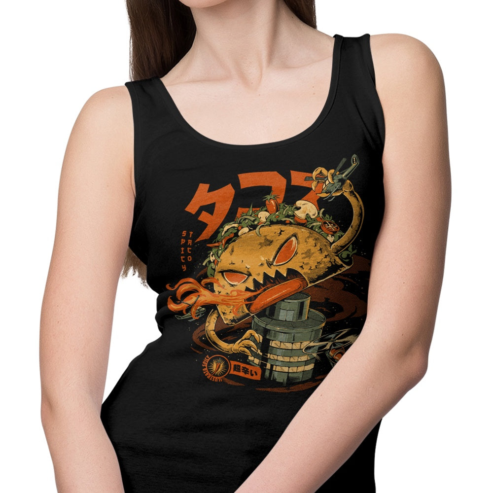 Spicy Taco Kaiju Stylish Men's Tank Top