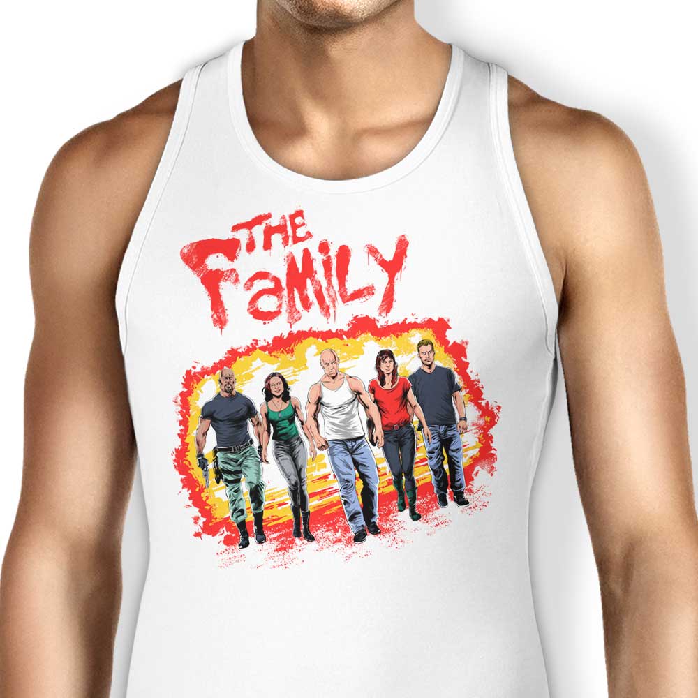 Zascanauta's Cozy Unisex and Women's 'The Family' Tank Tops