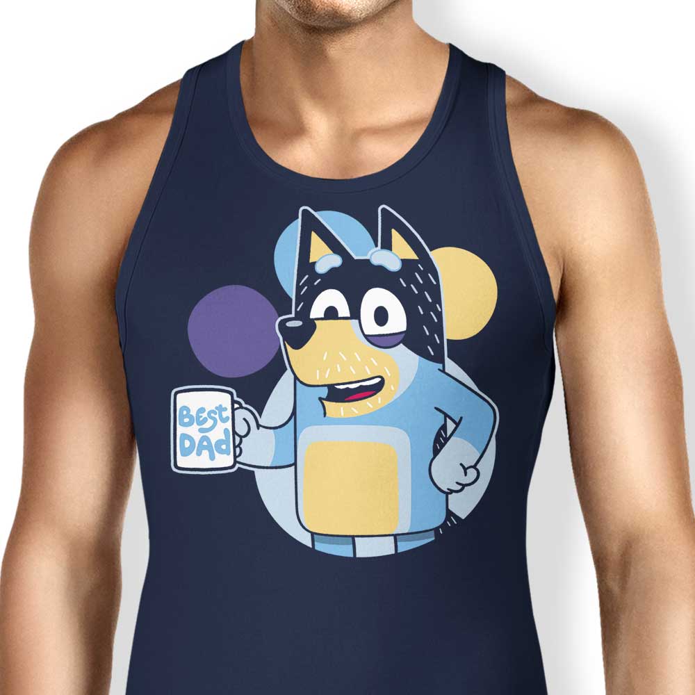 Dog Dad Men's Tank Top - Stylish and Comfortable