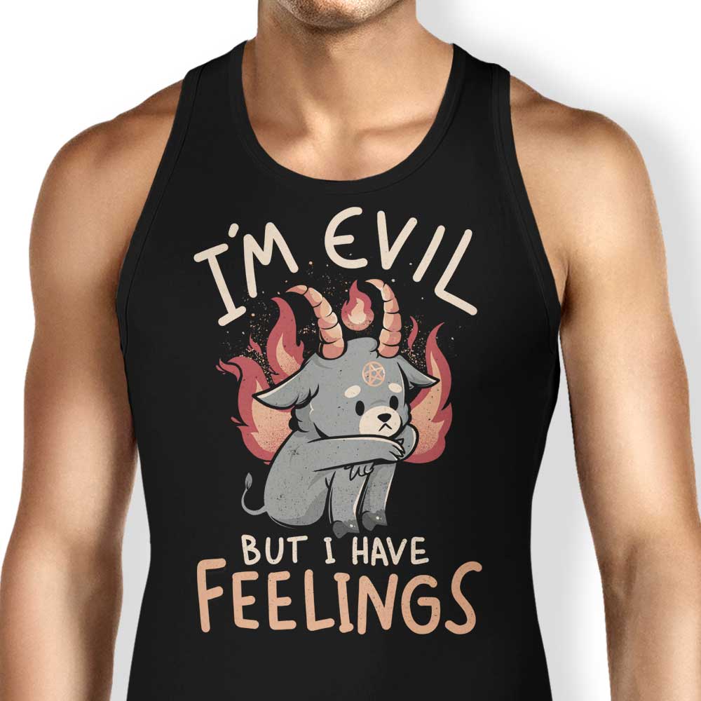 Stylish 'But I Have Feelings' Tank Top from Edu.ely