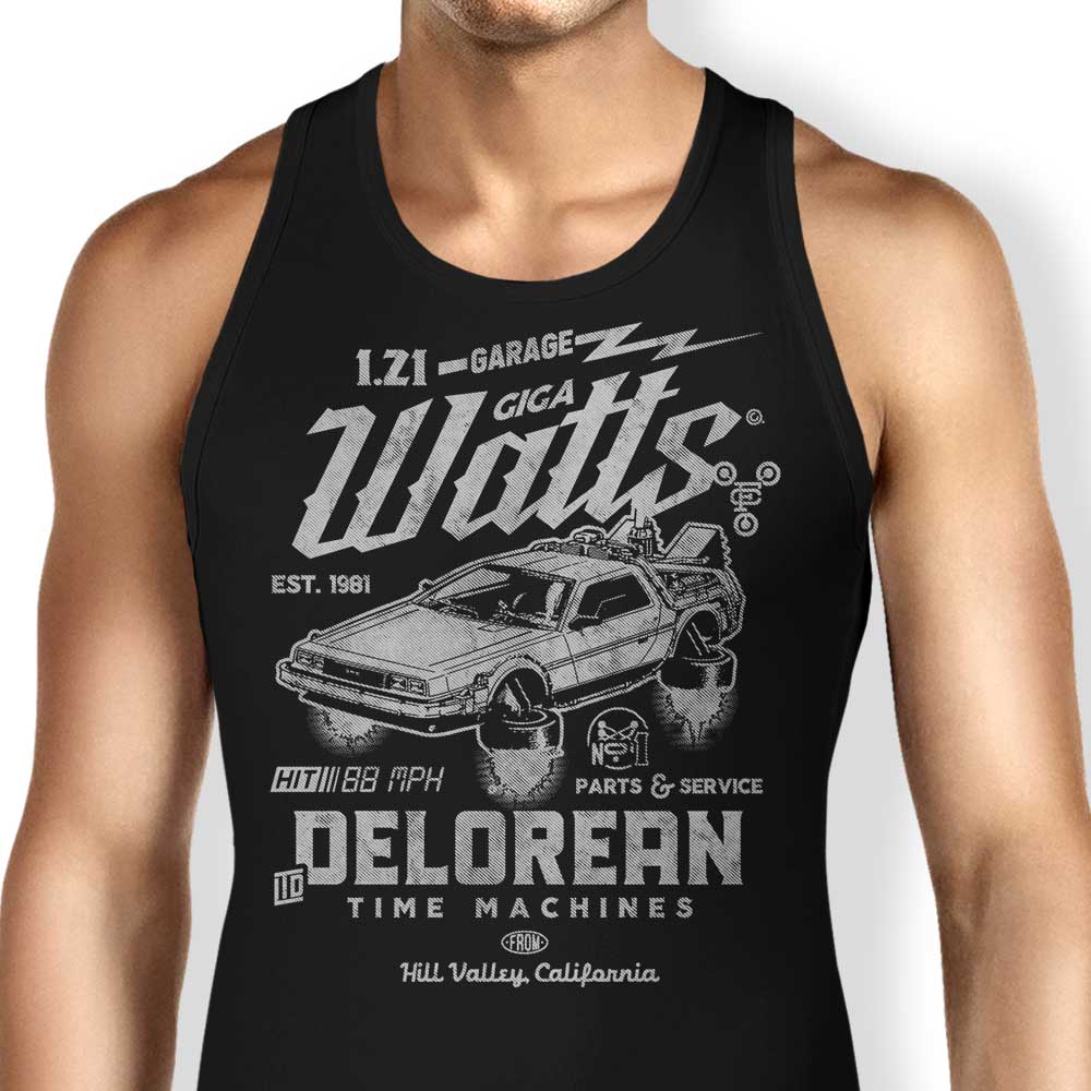 Giga Watts Garage Men's Tank Top for Casual Wear