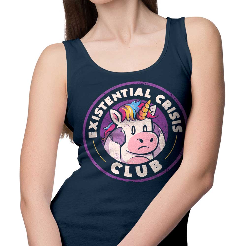 Edu.ely's Existential Crisis Club Stylish Tank Top
