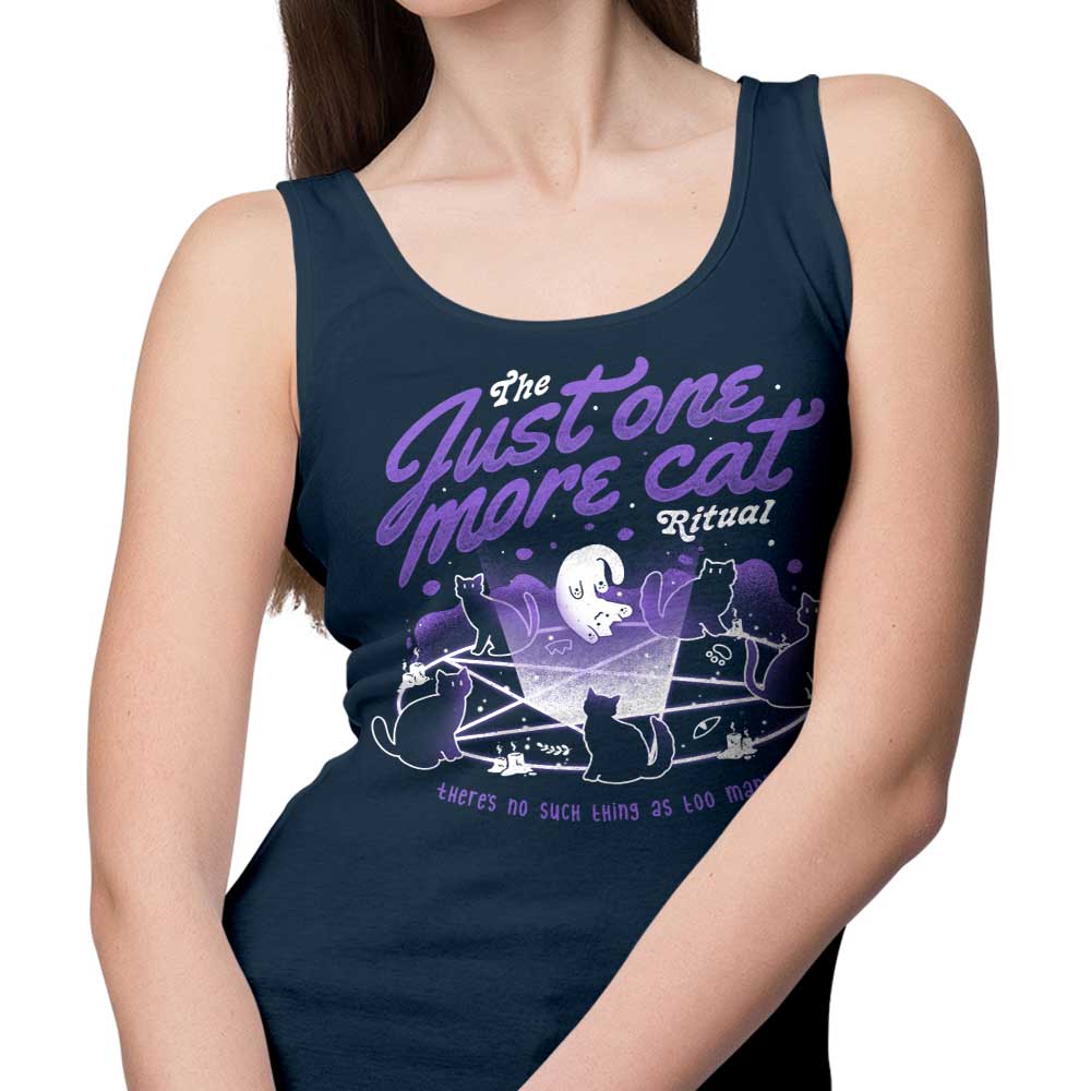 Just One More Cat Women's Fashion Tank Top