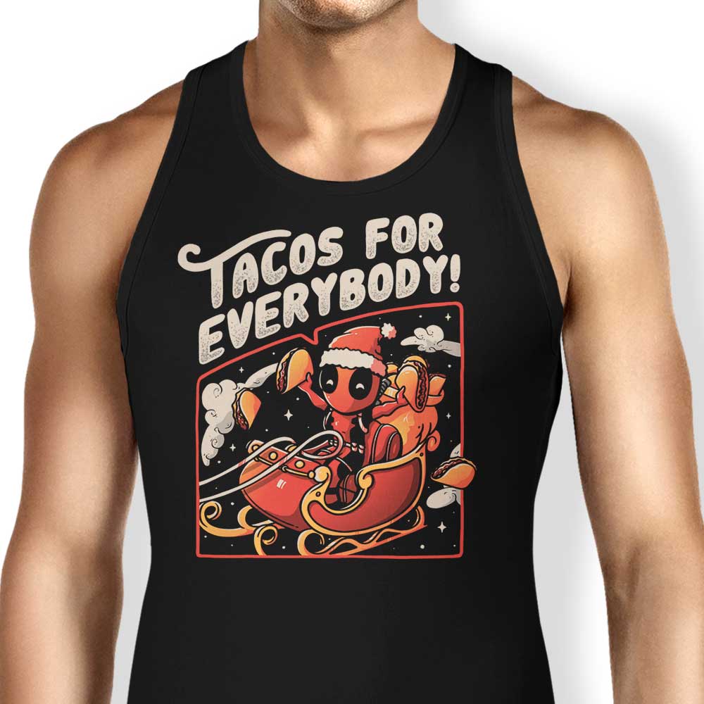 Everybody's Favorite Tacos Themed Unisex and Women's Tank Tops