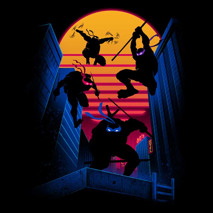 Cool Rad Turtles Tank Top from XENOS