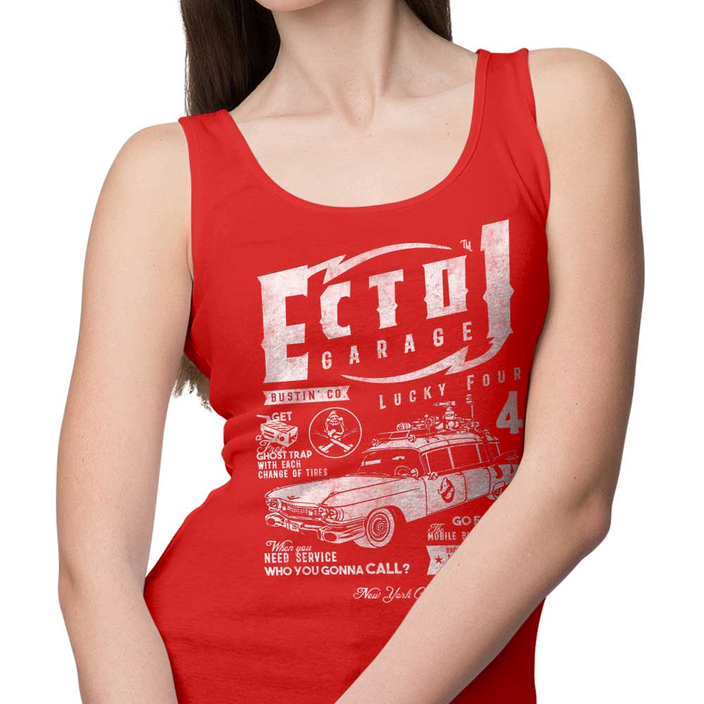 Stylish Ecto-1 Garage Inspired Tank Top for Trendy Wear