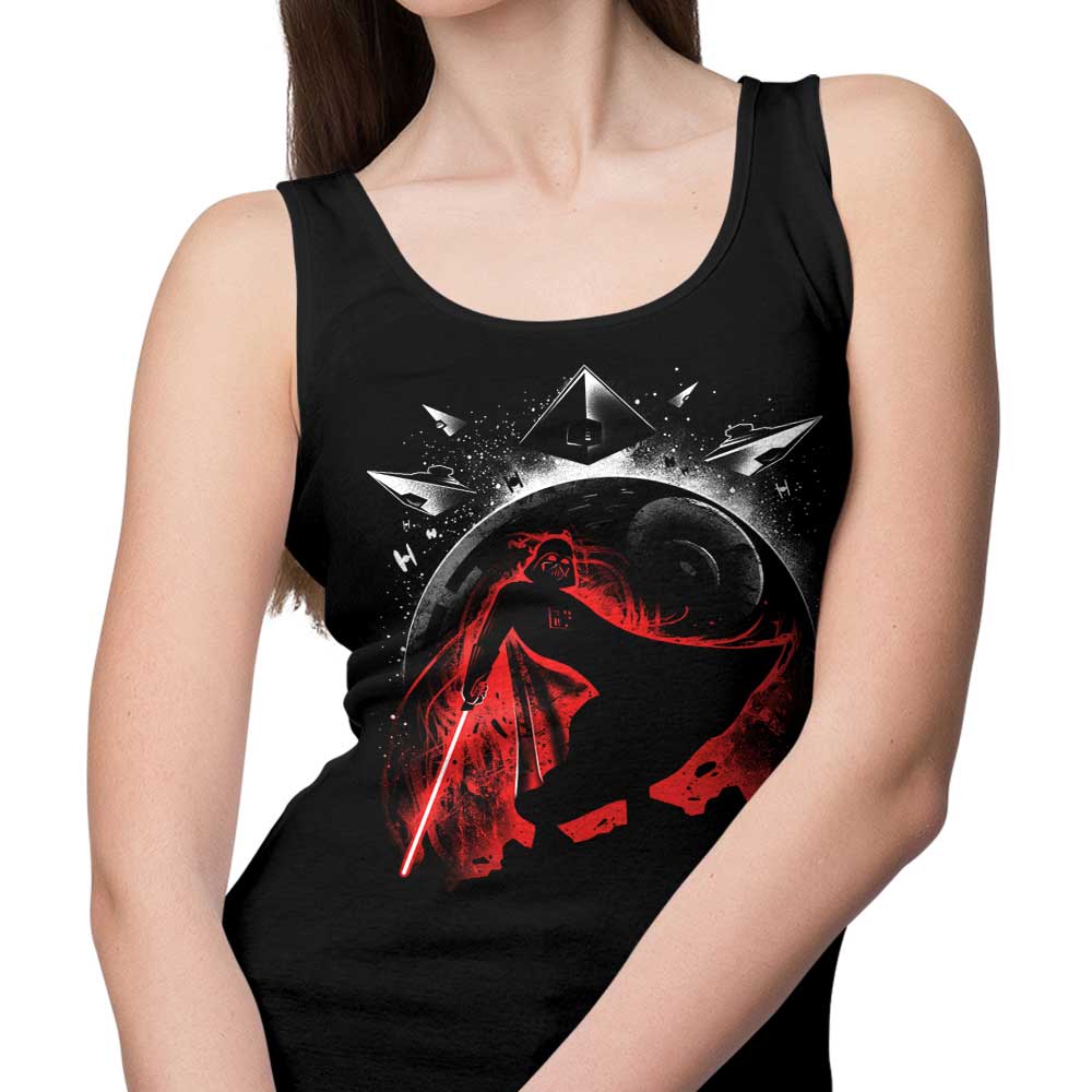 The Mysterious Dark Side of the Galaxy - Stylish Tank Top for Trendy Wearers