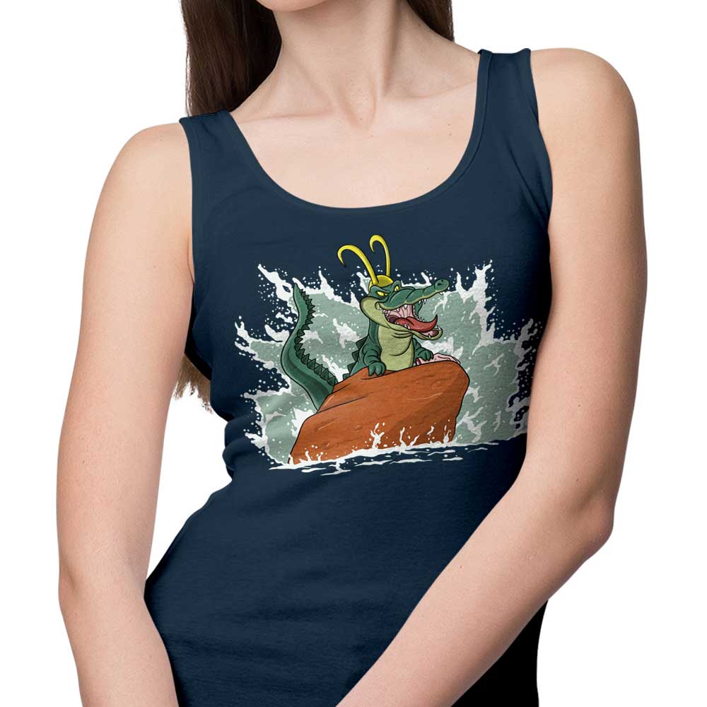 MarianoSan's The Little Alligator Men's and Women's Comfortable Tank Tops