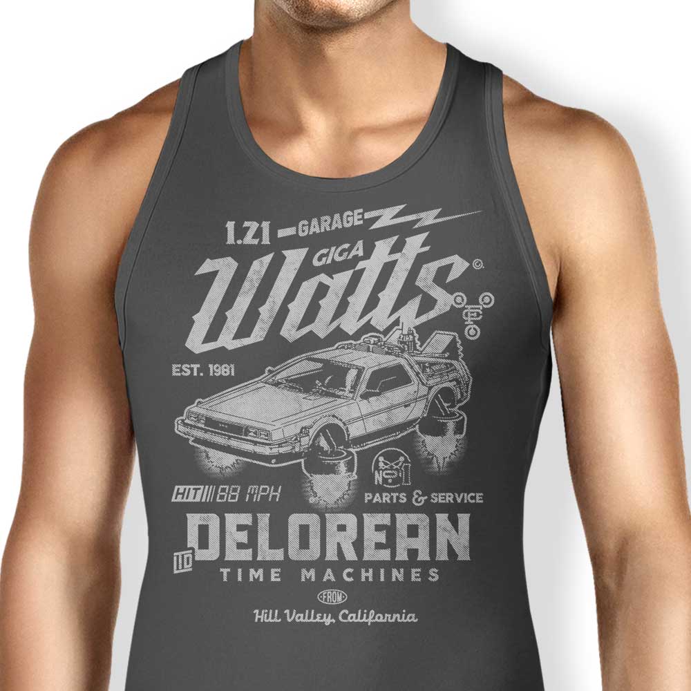 Giga Watts Garage Men's Tank Top for Casual Wear