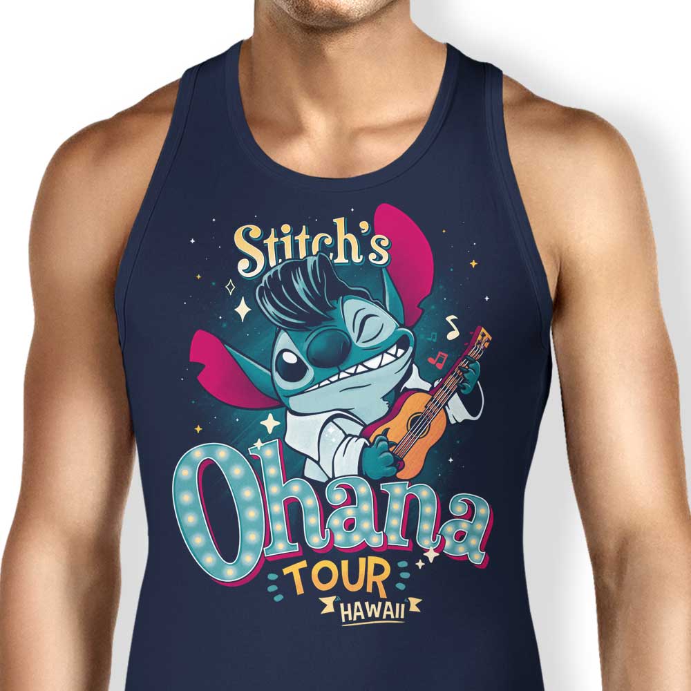 Teesgeex Ohana Tour Comfortable Unisex and Women's Tank Tops