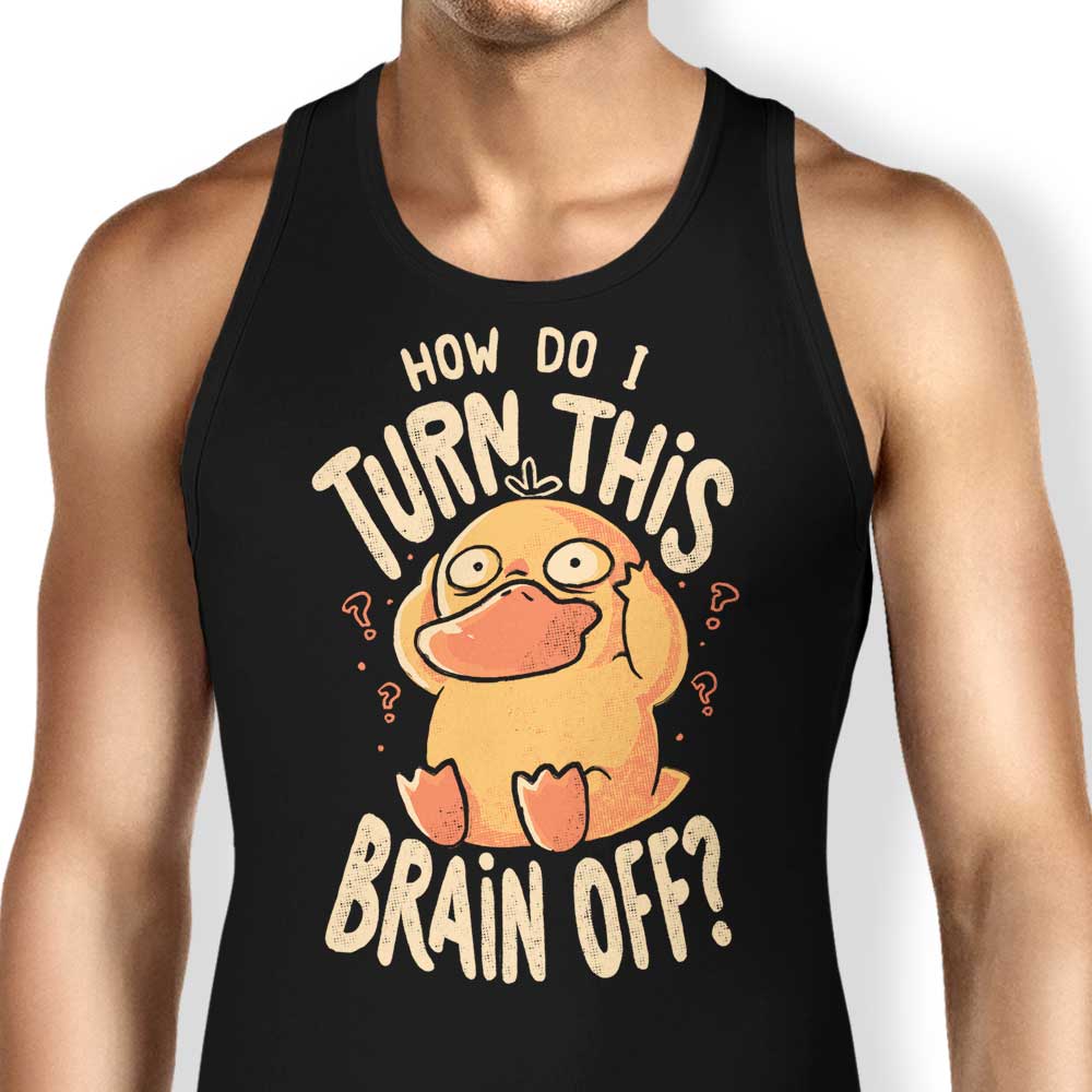 How Can I Switch It Off - Educational Tank Top