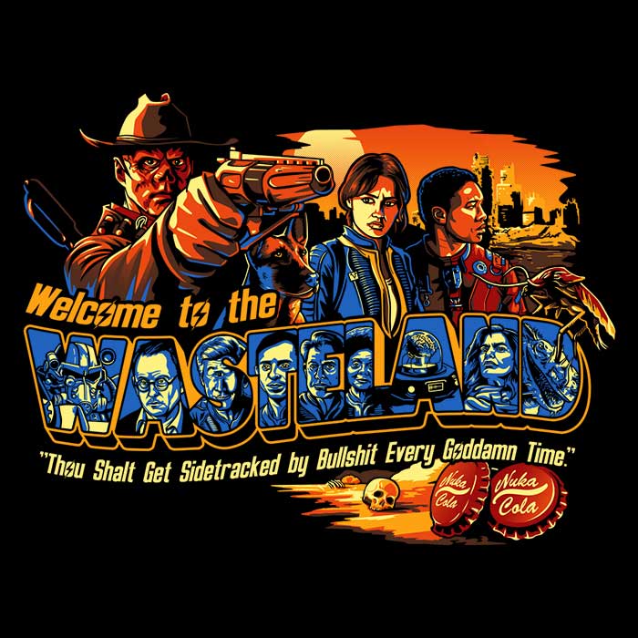 Welcome to the Post - Apocalyptic Wasteland Men's Tank Top